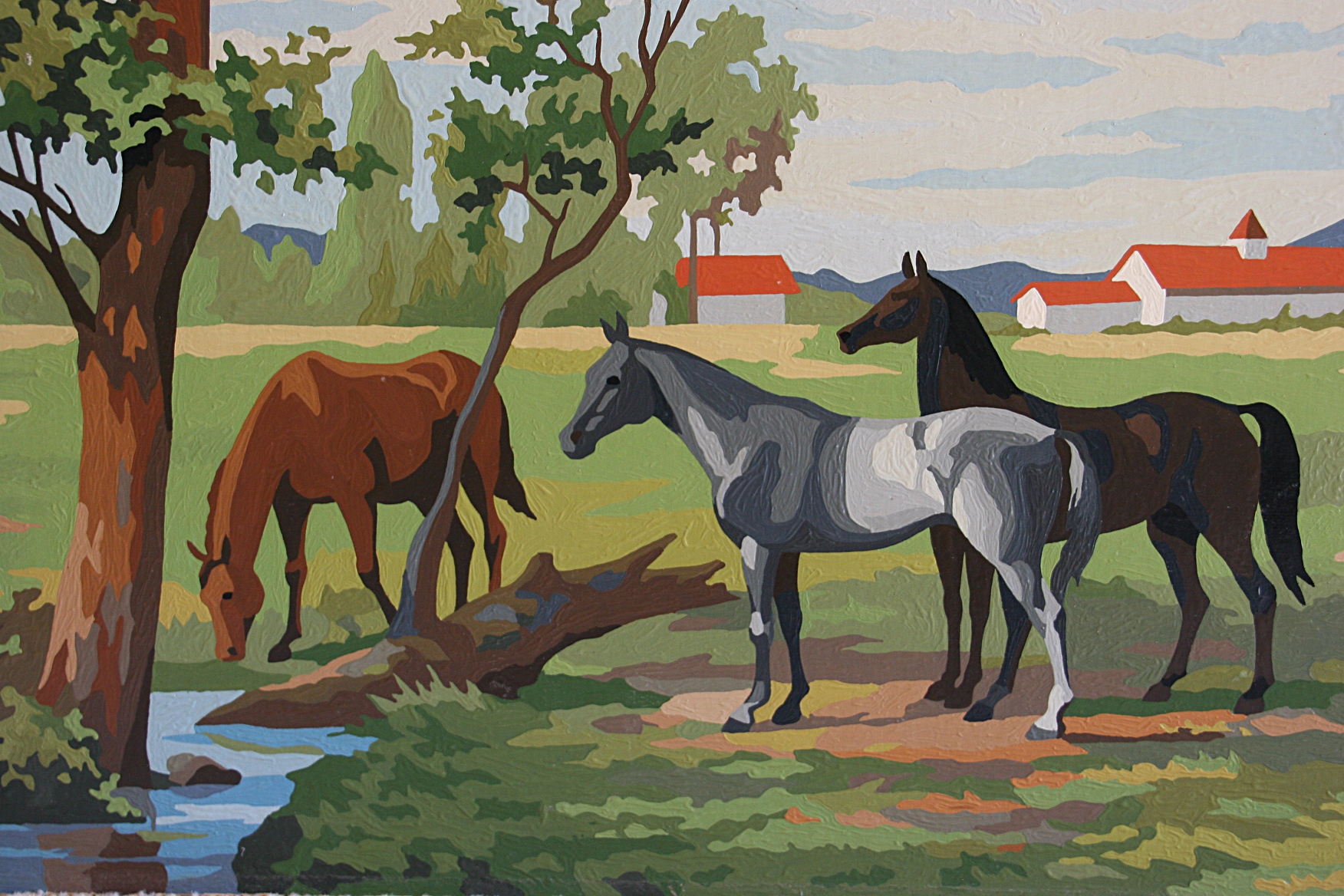 1752x1168 Paint By Number Minnesota Prairie Roots - Kentucky Painting