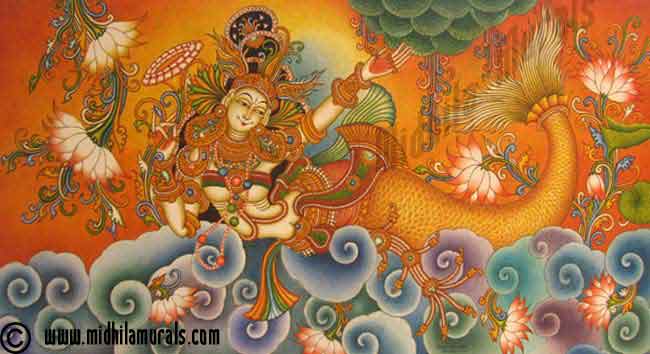 650x354 Midhila Murals - Kerala Mural Painting