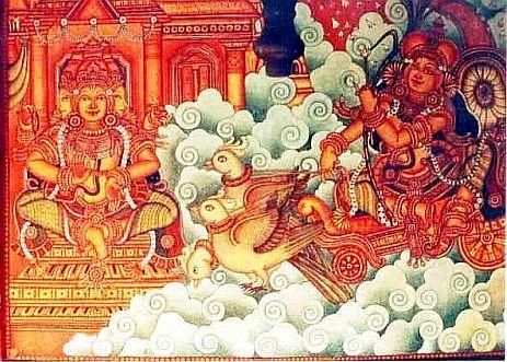 463x331 Kerala Murals Sreenivasarao's Blogs - Kerala Mural Painting Designs