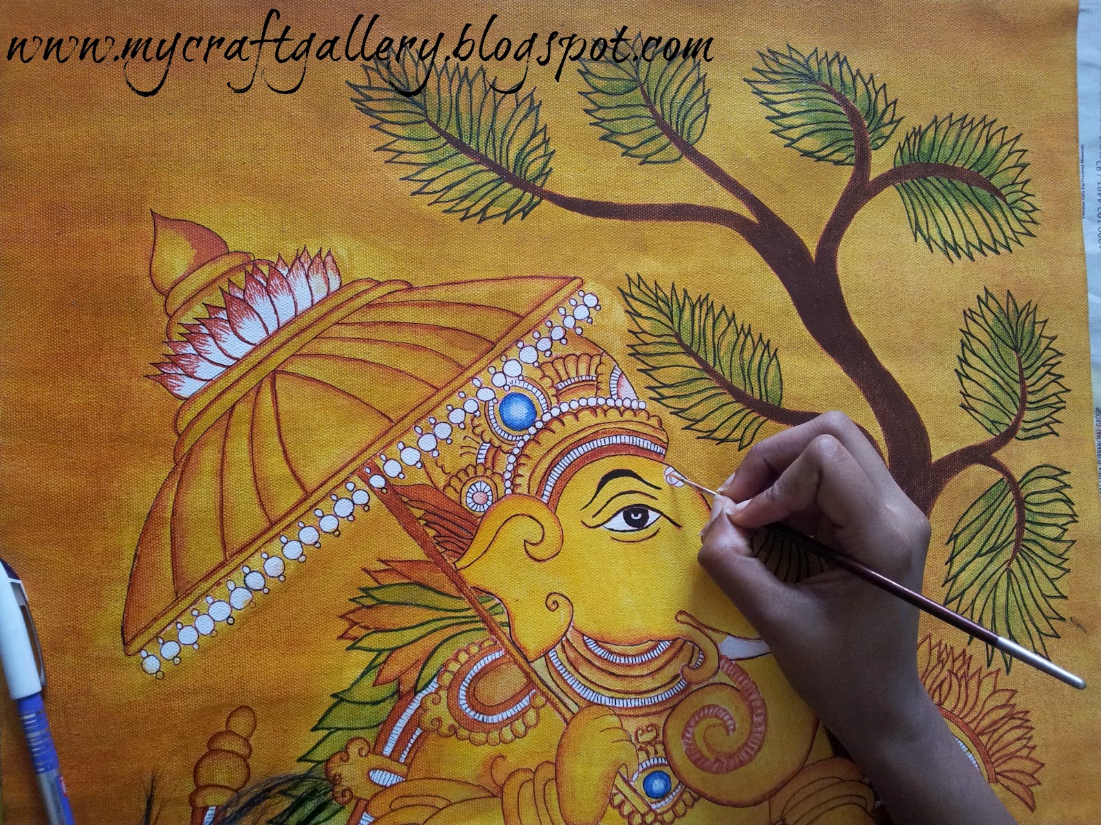1600x1200 My Craft Gallery Kerala Mural Painting - Kerala Mural Painting Designs