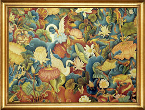 300x228 Contains Details About Sadaanandan, Mural Artist - Kerala Mural Painting Designs