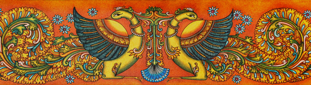 1001x274 Camp - Kerala Mural Painting Designs