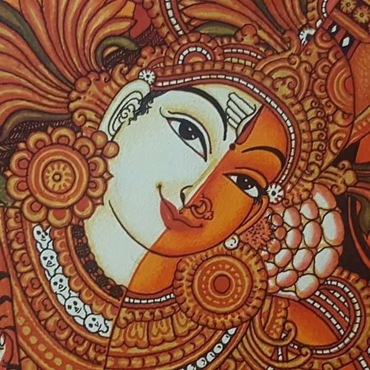 Kerala Mural Painting Sketches at