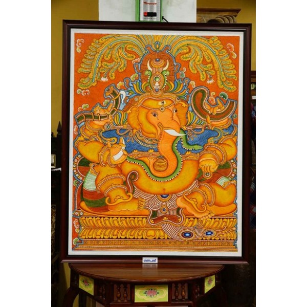 600x600 Kerala Traditional Art Mural Painting For Sale Buy Mural - Kerala Mural Painting Sale