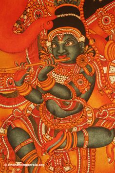 236x354 Theyyam Buysell Paintings And Art Prints Online - Kerala Mural Painting Sale