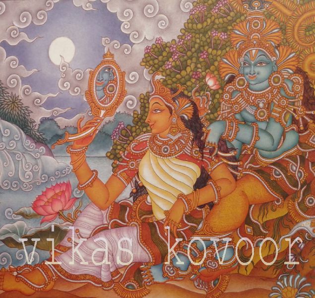 635x600 Kerala Mural Paintings Manufacturer In Kozhikode Kerala India By - Kerala Mural Painting Sale