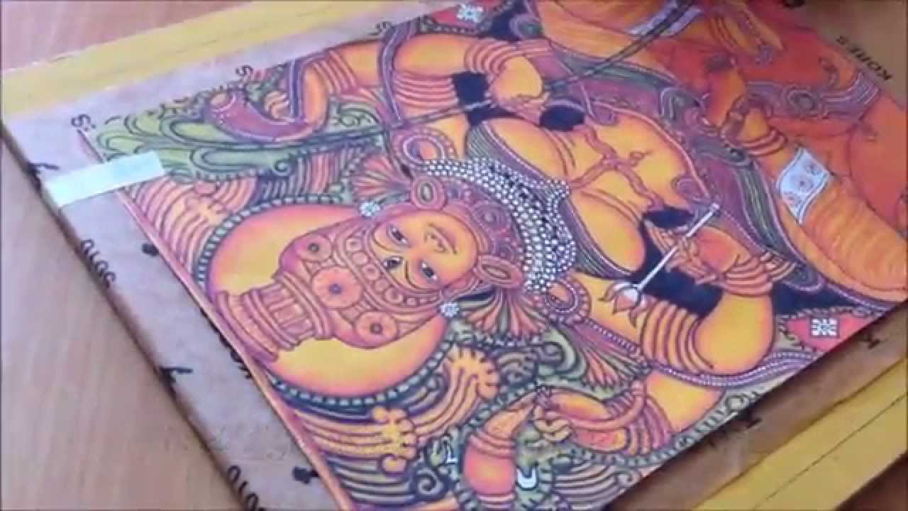 1280x720 Step 2a - Kerala Mural Painting Sketches