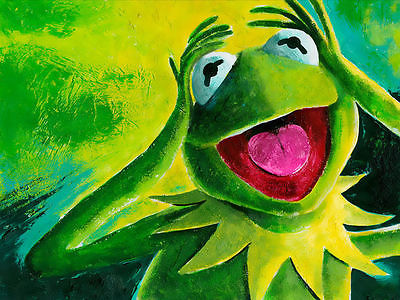400x300 Kermit The Frog Collection On Ebay! - Kermit Painting