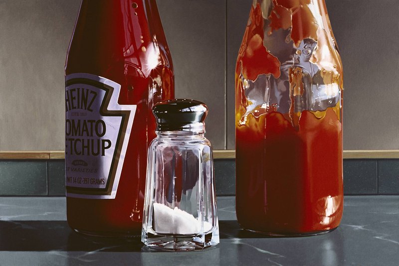 800x534 Ralph Goings - Ketchup Painting