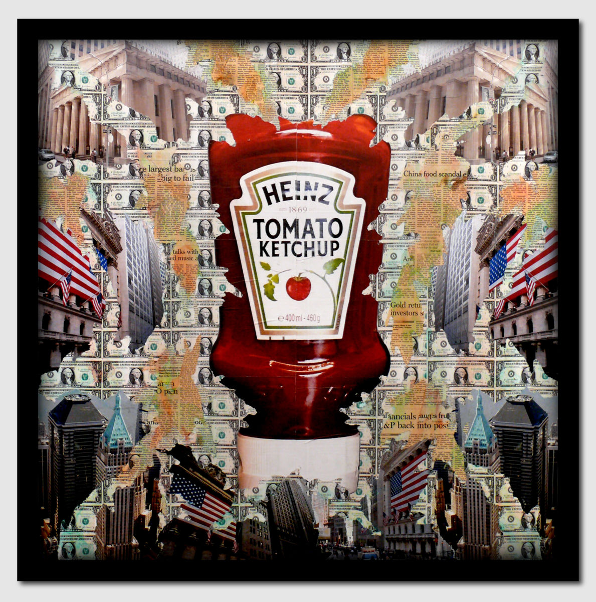 1189x1200 Tehos - Ketchup Painting