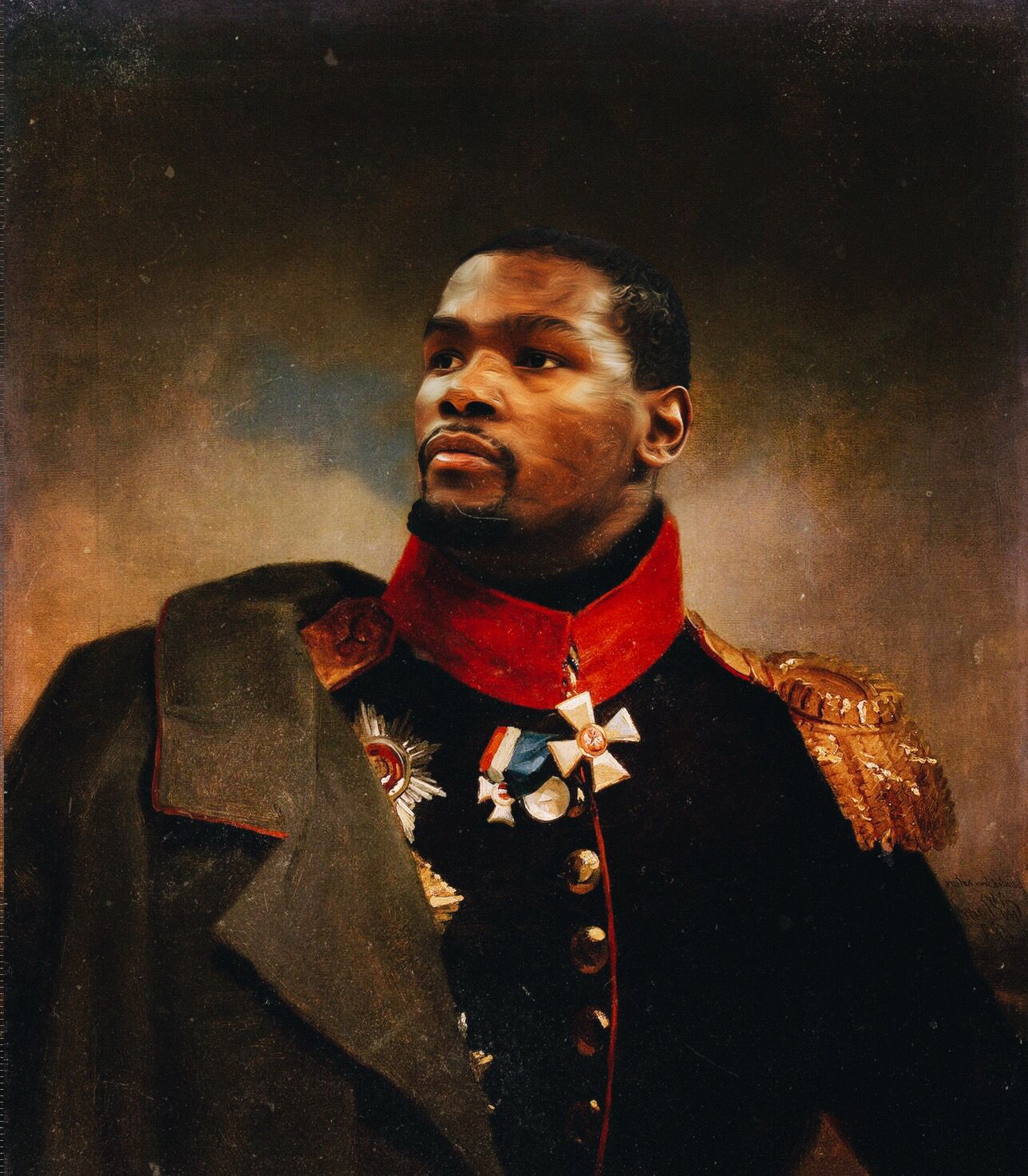 1288x1474 Kevin Durant - Kevin Durant Painting