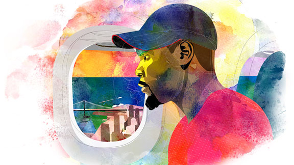 576x324 How Kevin Durant Landed In The Bay - Kevin Durant Painting