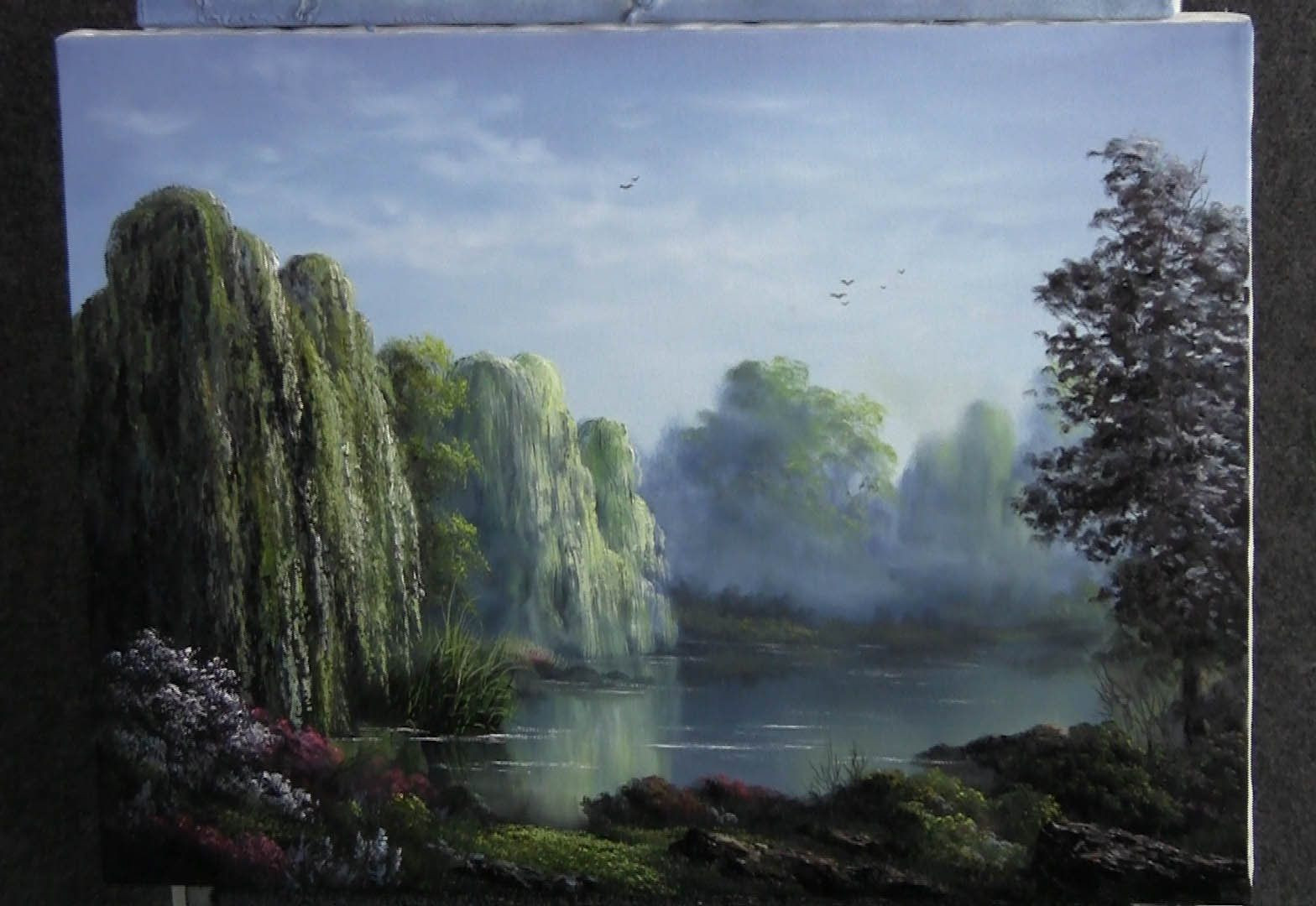 1568x1080 Oil Painting Beginner Awesome Paint With Kevin Hill Weeping - Kevin Oil Painting