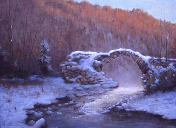 600x439 Oil Painting Kevin Sanders' Plein Air Landscapes - Kevin Oil Painting