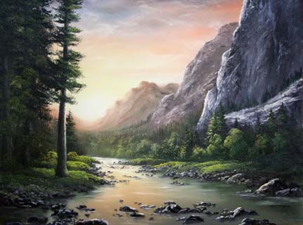 432x320 Painting Vacation Schedule Learn To Oil Paint With Darrell Crow - Kevin Oil Painting