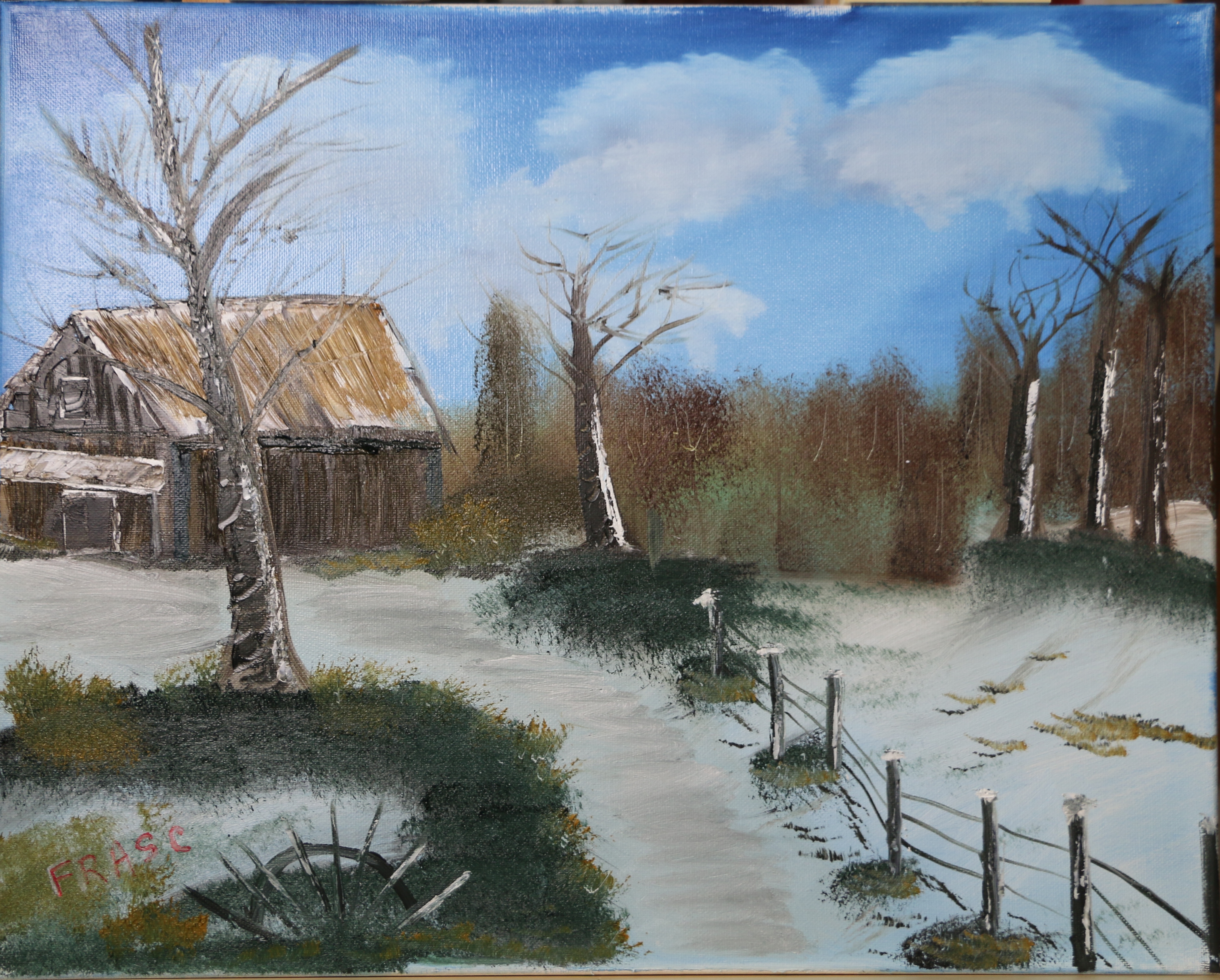 4064x3265 Gary Frascarelli Artist Oil Painting - Kevin Oil Painting