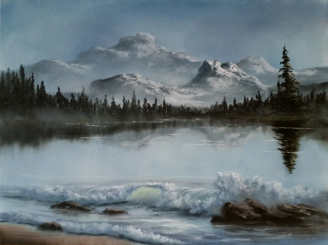 1073x800 Technique Series Water Features Dvd - Kevin Painting