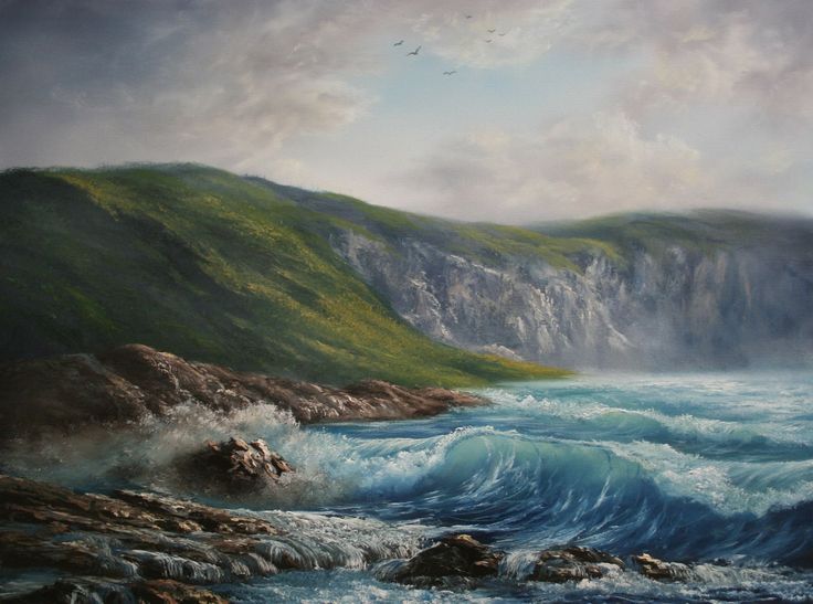 736x547 Kevin Hill Oil Painting - Kevin Painting