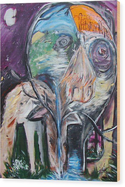 413x618 Keyhole Painting By Nicholas De Sena - Keyhole Painting