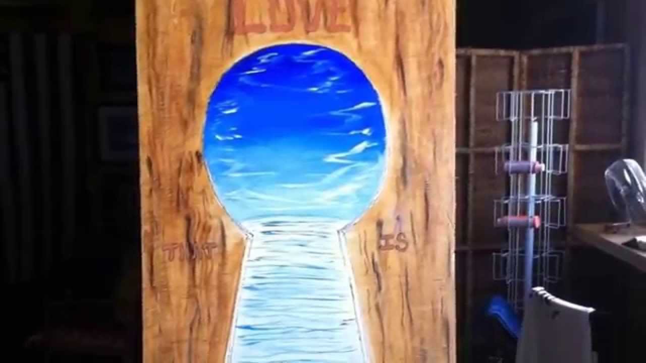 1280x720 Learn How To Painting Surf Art Tips Paul Carter - Keyhole Painting