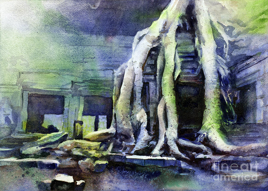 900x643 Khmer Paintings Fine Art America - Khmer Art Painting