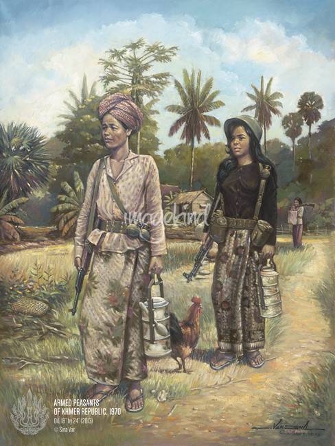 488x650 Stunning Khmer Painting Reproductions For Sale On Fine Art Prints - Khmer Art Painting