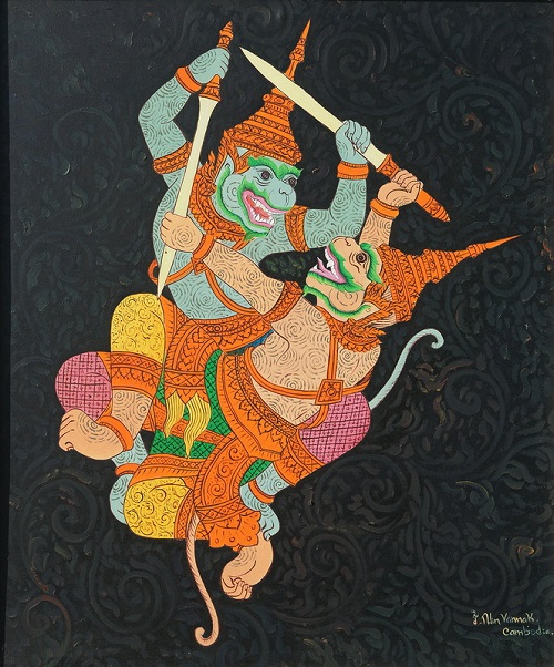 500x602 Beauty Will Save, Viola, Beauty In Everything - Khmer Art Painting