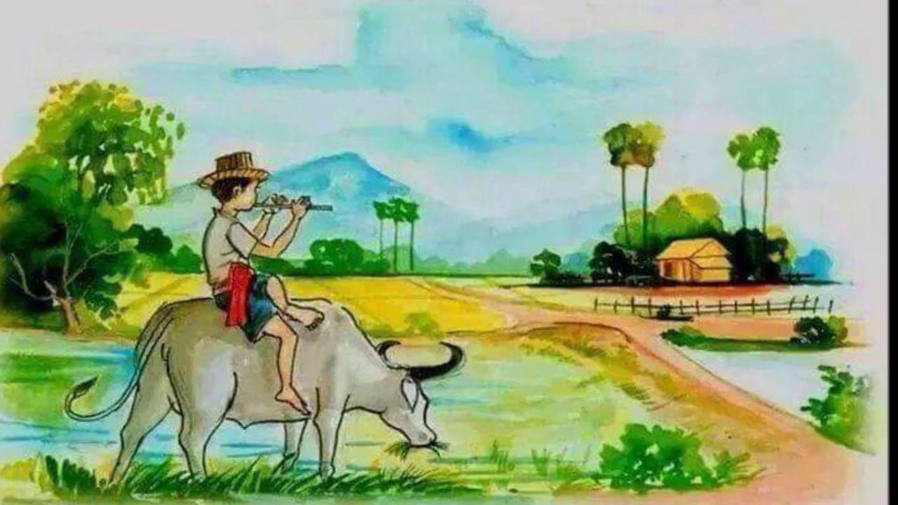 1280x720 Drawing Art Challenge Amazing Real Life Khmer - Khmer Painting