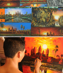 242x280 E 11] Khmer Modern Paintings Experience - Khmer Painting