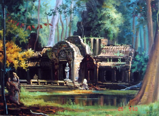 320x234 Free Khmer Painting Photos Temple Painting - Khmer Painting