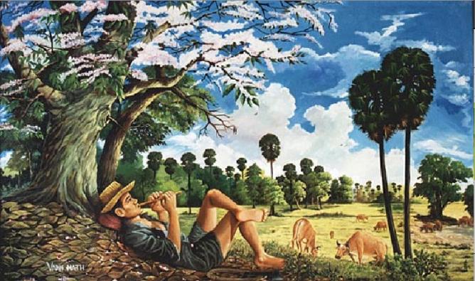 668x395 Cambodian Paintings Vann Nath The Paintings Will Never Forget - Khmer Painting