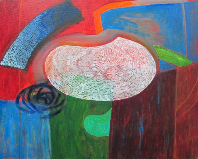 770x618 Saatchi Art God's Kidney Painting By Marilyn Cvitanic - Kidney Painting