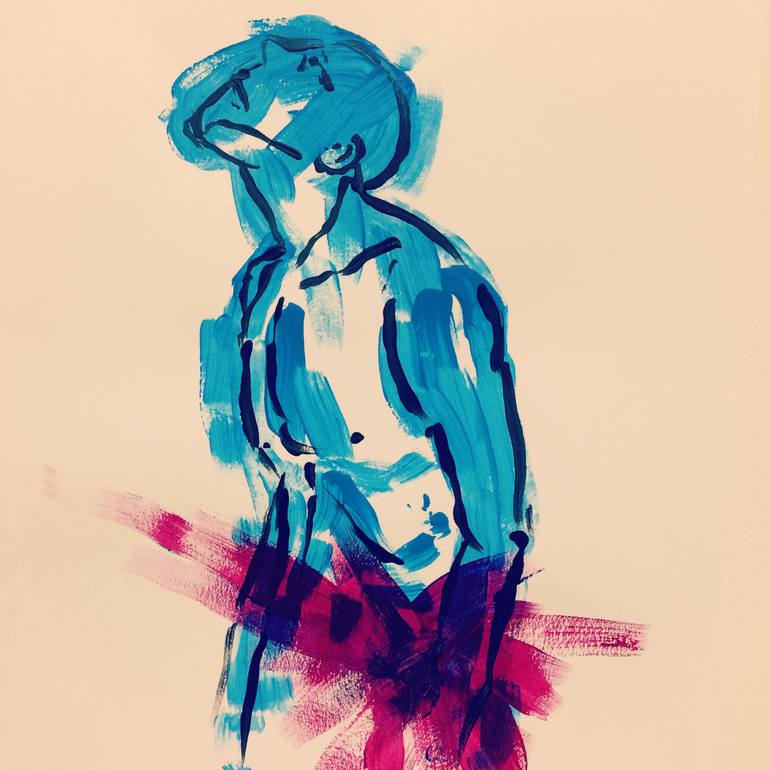 770x770 Saatchi Art Kidney Stone Painting By Cresencio Cruz - Kidney Painting