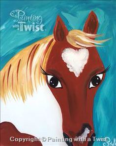 236x296 Parentkid Day Unicorn In The Moonlight - Kids Horse Painting