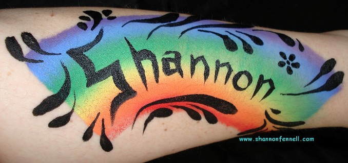 678x319 Hand And Arm Face Painting Designs For Kids Balloon Animals - Kids Name Painting