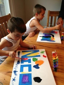 225x300 Creative Crafts For Kids Painting + Name = Art! - Kids Name Painting