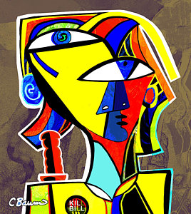 268x300 Kill Bill Paintings Fine Art America - Kill Bill Painting