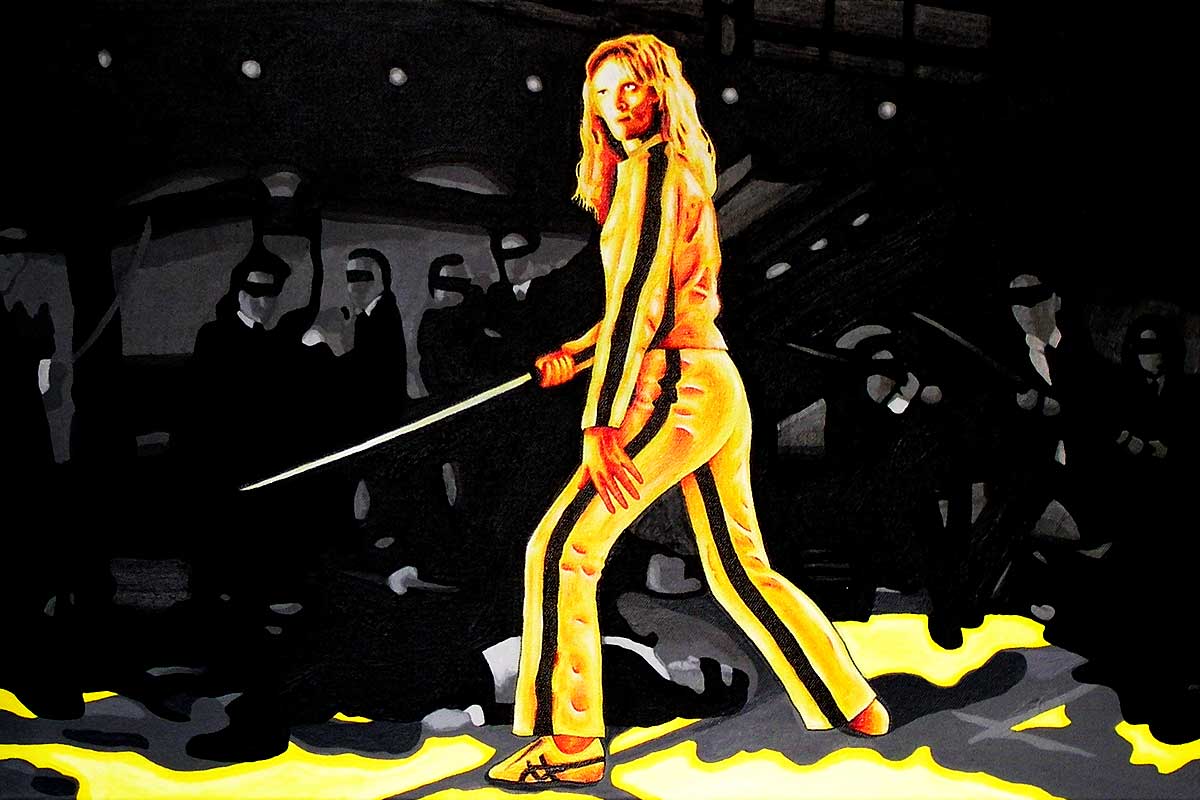1200x800 Kill Bill By Daddycool - Kill Bill Painting
