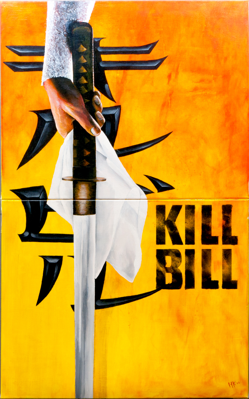 799x1280 Hugo Kiekeben Kill Bill - Kill Bill Painting