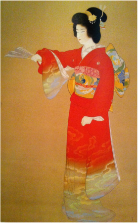 279x449 Kimono - Kimono Painting