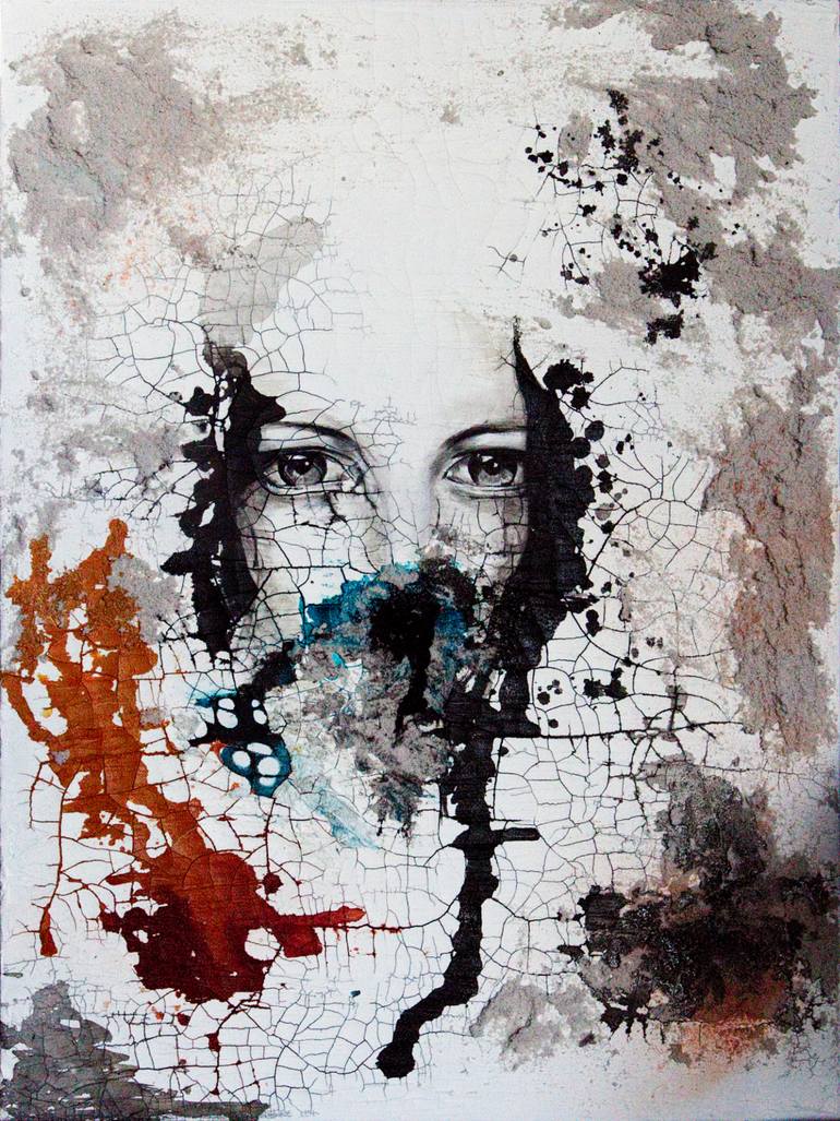 770x1027 Saatchi Art Quiet Kindness Painting By Jennifer Farnham - Kindness Painting