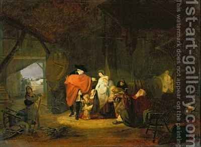 400x292 The Kindness Of Louis Xvi 1754 93 During The Winter Of 1784 - Kindness Painting