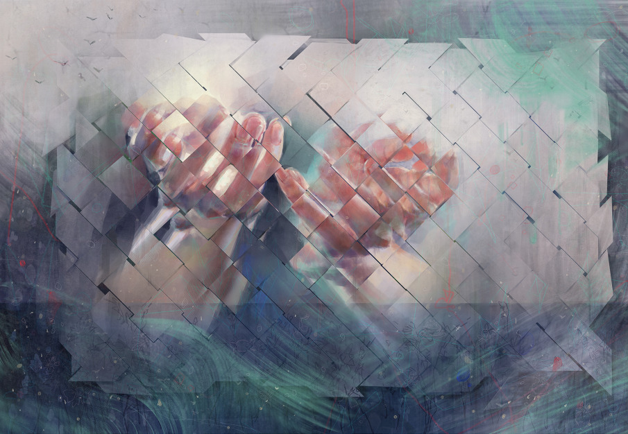 905x626 Digital Painting - Kindness Painting