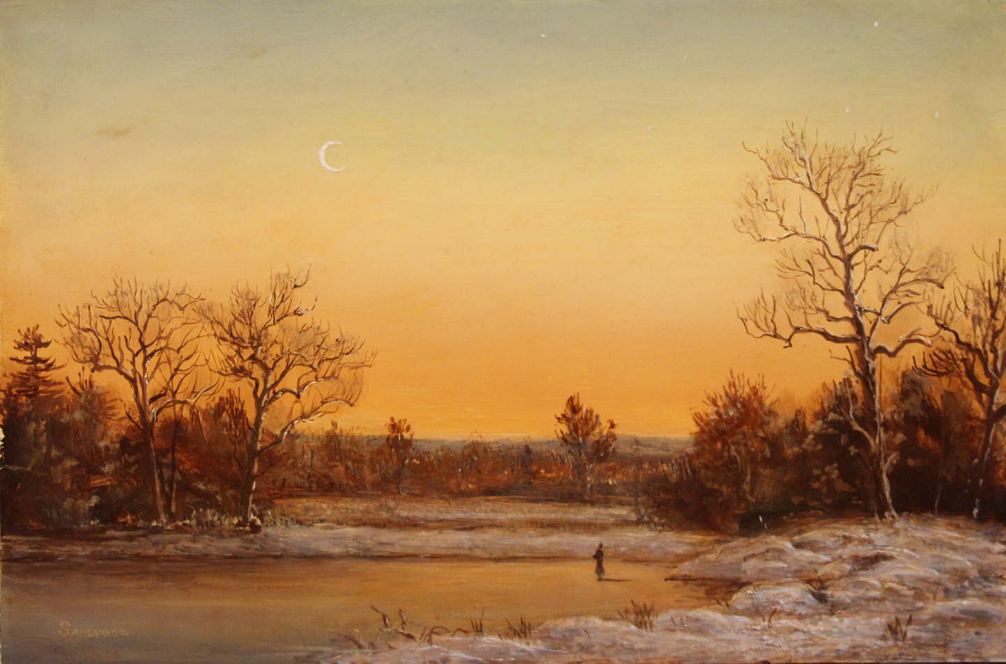 1440x951 Moon Painting - Kindred Spirits Painting Value