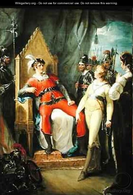 449x660 Edward Prince Of Wales And His Mother Queen Margaret (1430 82 - King And Queen Painting