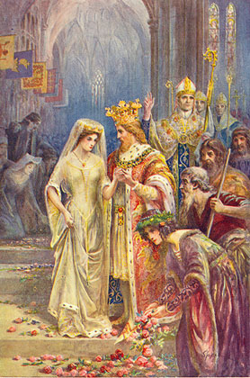 278x420 Arthurian Legends Illustrated Part I - King Arthur Excalibur Painting