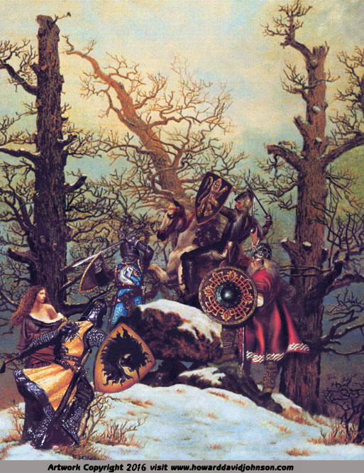 513x666 King Arthur Amp Knights Round Table Paintings - King Arthur Painting