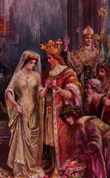 216x348 King Arthur And The Holy Grail - King Arthur Painting Famous