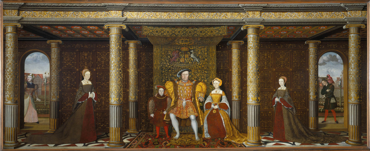 1225x500 British School, 16th Century - King Henry Viii Painting