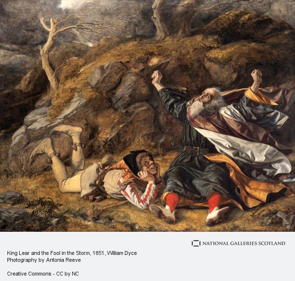 600x571 King Lear And The Fool In The Storm National Galleries Of Scotland - King Lear Painting
